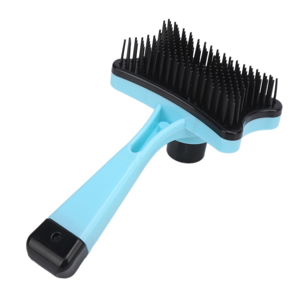 Hair Care Is Self Care - 抜け毛や絡まった毛を取り除くペットグルーミングブラシ、グルーミング＆マッサージ用抜け毛取りブラシ、猫犬用セルフクリーニングブラシ