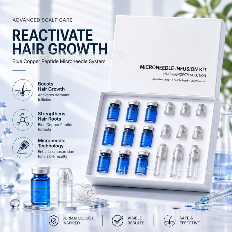育毛剤 GHK-Cu AHK-CU キット 頭皮栄養美容液  - Hair Care Kit のレビューと価格