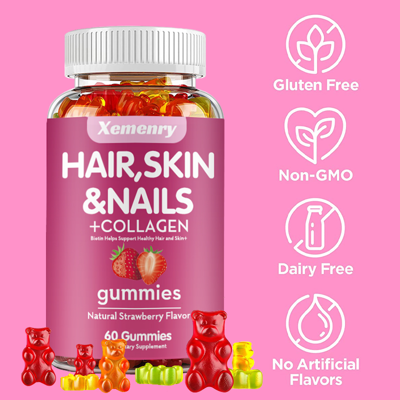 健康的な髪、肌、ネイル、男性と女性のためのヘアケアのための実 - Hair Care Vitamin のレビューと価格