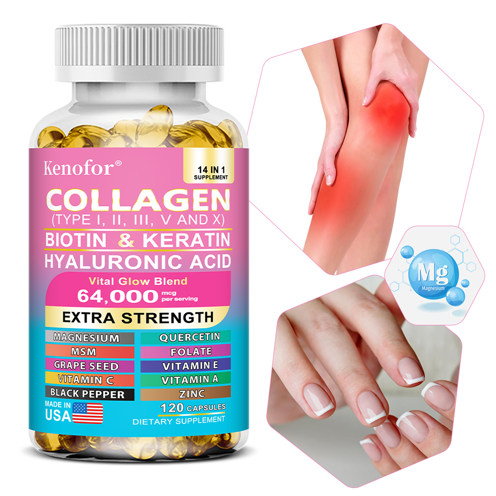 複合コラーゲンカプセル、肌の色合いを明るくし、関節、軟骨、心 - Hair Care Vitamin のレビューと価格