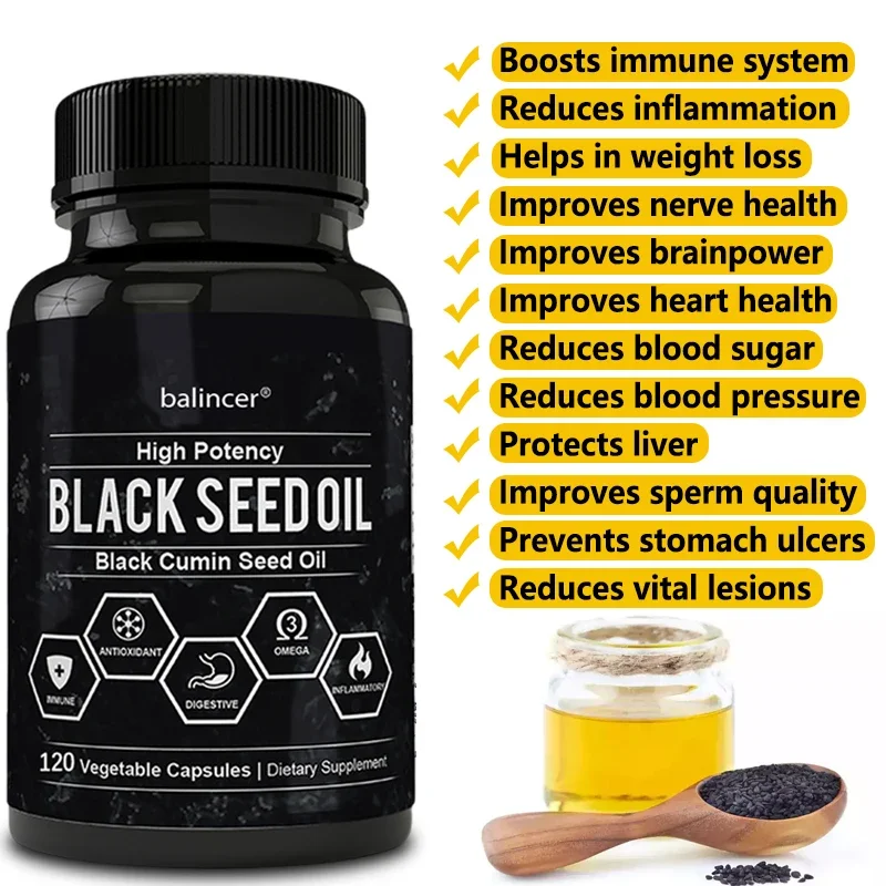 ブラッククリスシードオイルは、吸湿性、髪、肌、デジタル、呼吸 - Hair Care Vitamin のレビューと価格