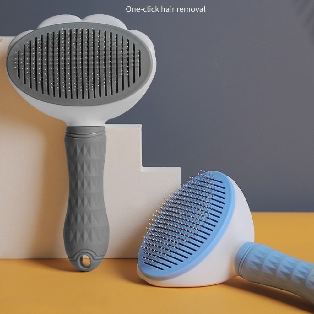 猫の足の形ペット犬用ブラシもつれ防止グルーミングツール猫の毛 - Hair Care Is Self Care のレビューと価格