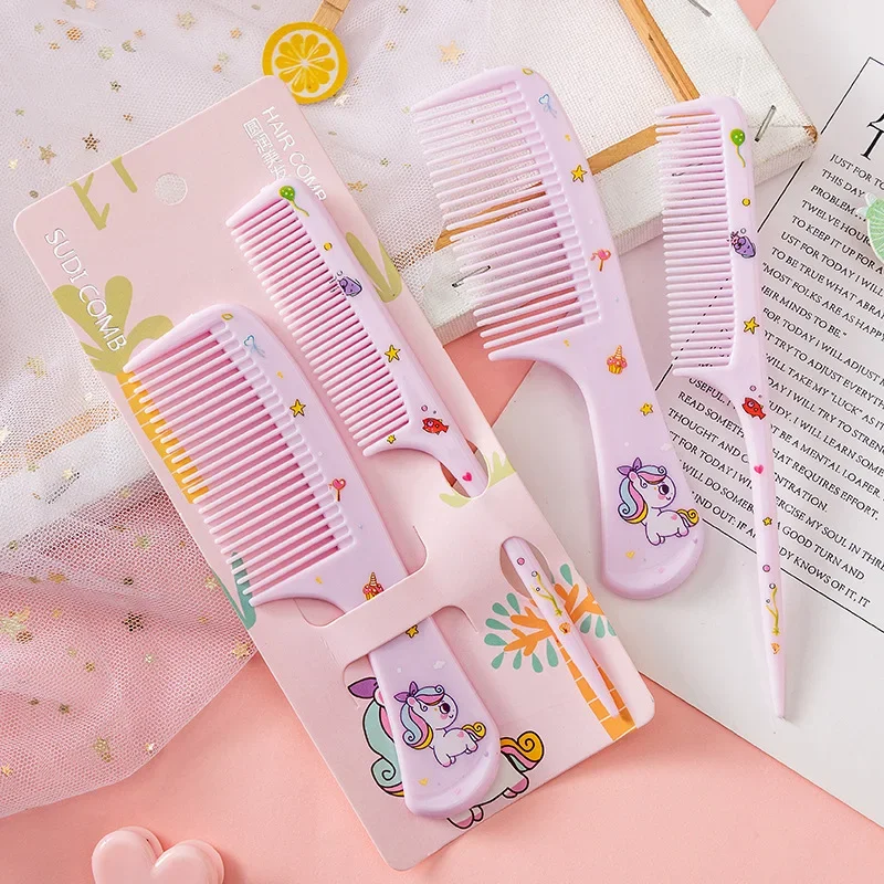 2 ピース/セットかわいい子供理髪コーム帯電防止尖ったテール - Hair Care Kit のレビューと価格