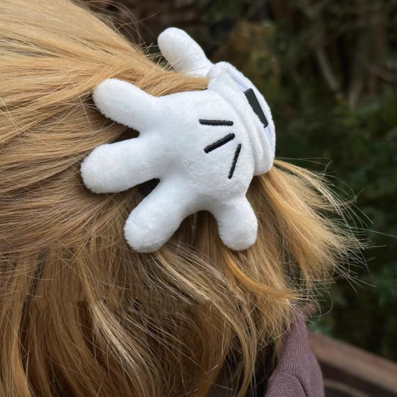 15個セット かわいいマウス・猫の手型ヘアクリップ ふわふわ - Hair Care Gift Set のレビューと価格