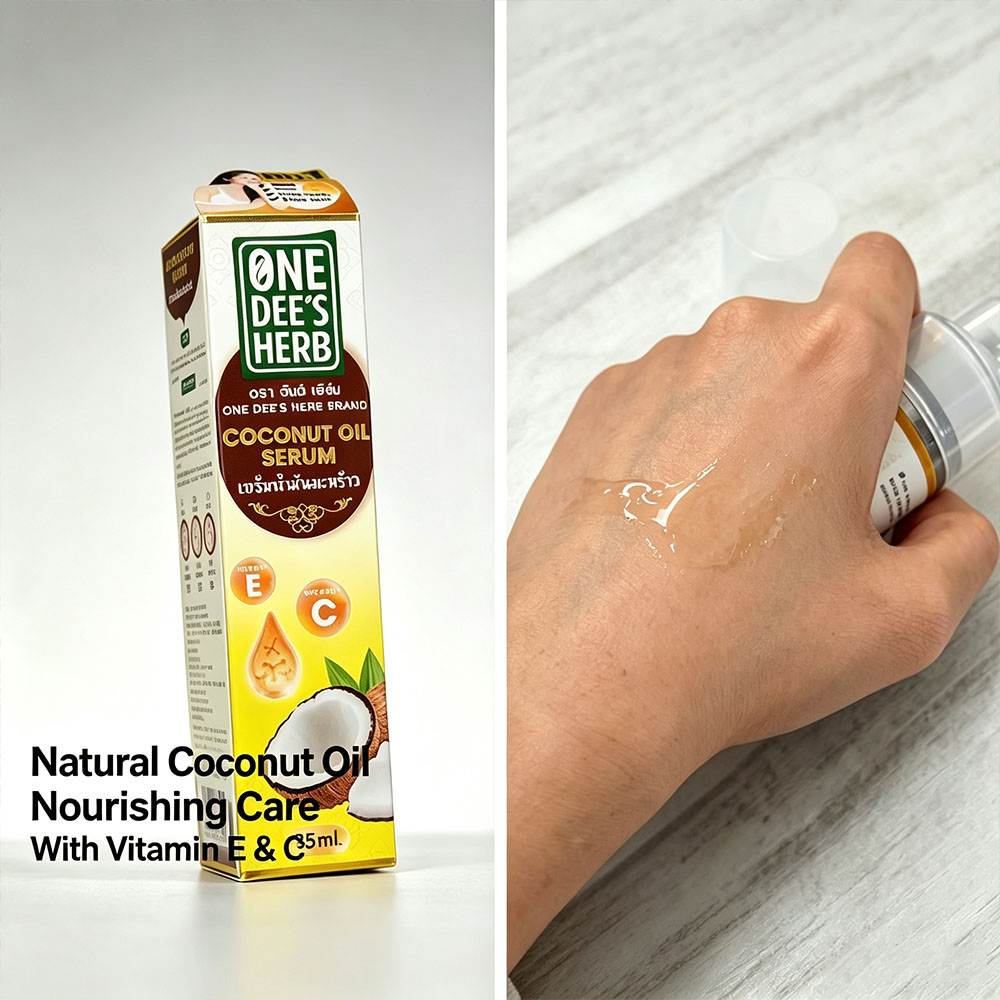 タイランドワンディーズハーブココナッツオイルセラム（ビタミン - Hair Care Vitamin のレビューと価格