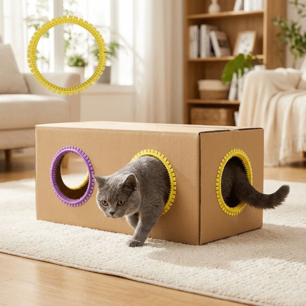 プラスチック製猫用トンネルブラシ、抜け毛軽減、プロ仕様猫用D - Hair Care Is Self Care のレビューと価格
