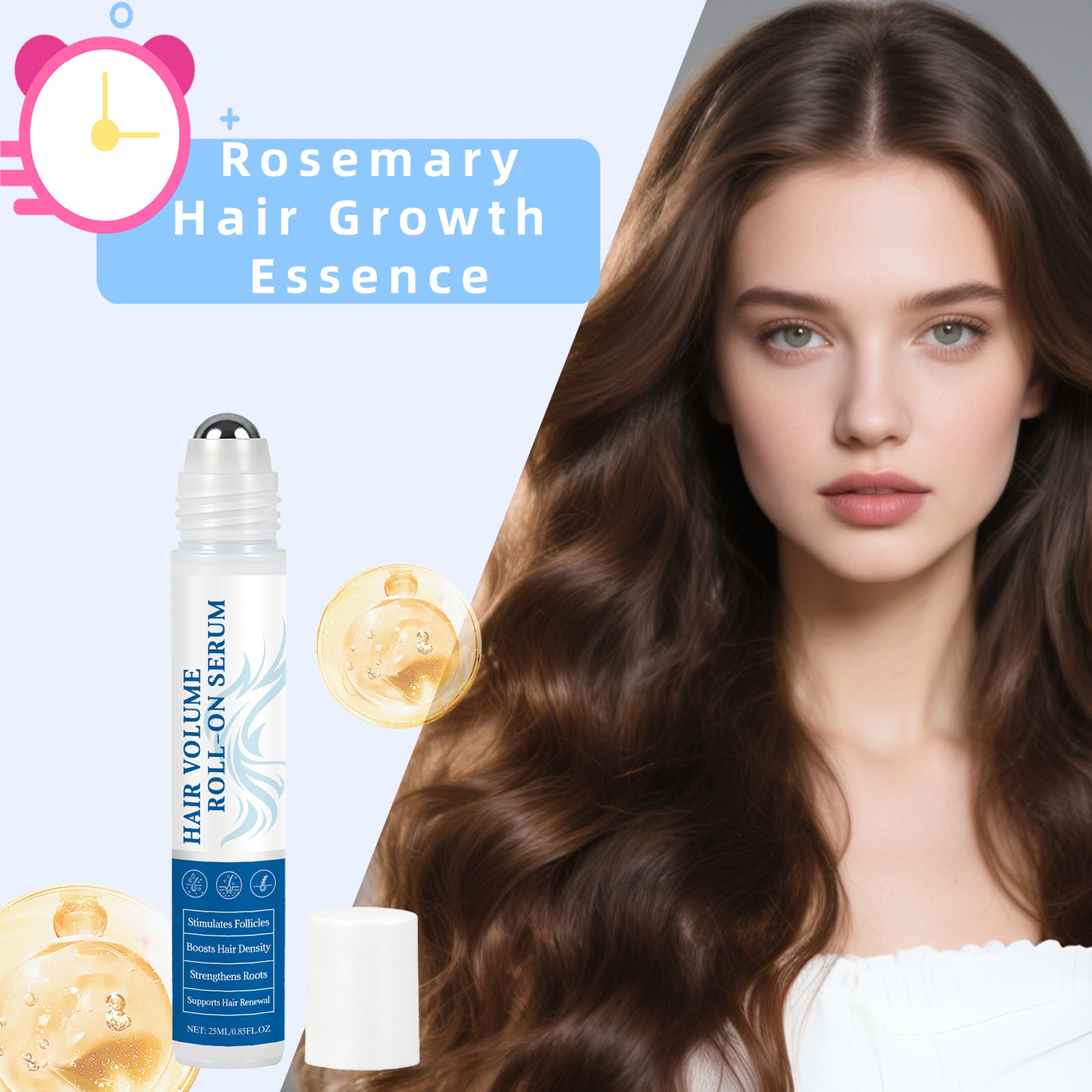 ローズマリー育毛エッセンスオイルコントロール 根元栄養補給  - Hair Care Serum のレビューと価格