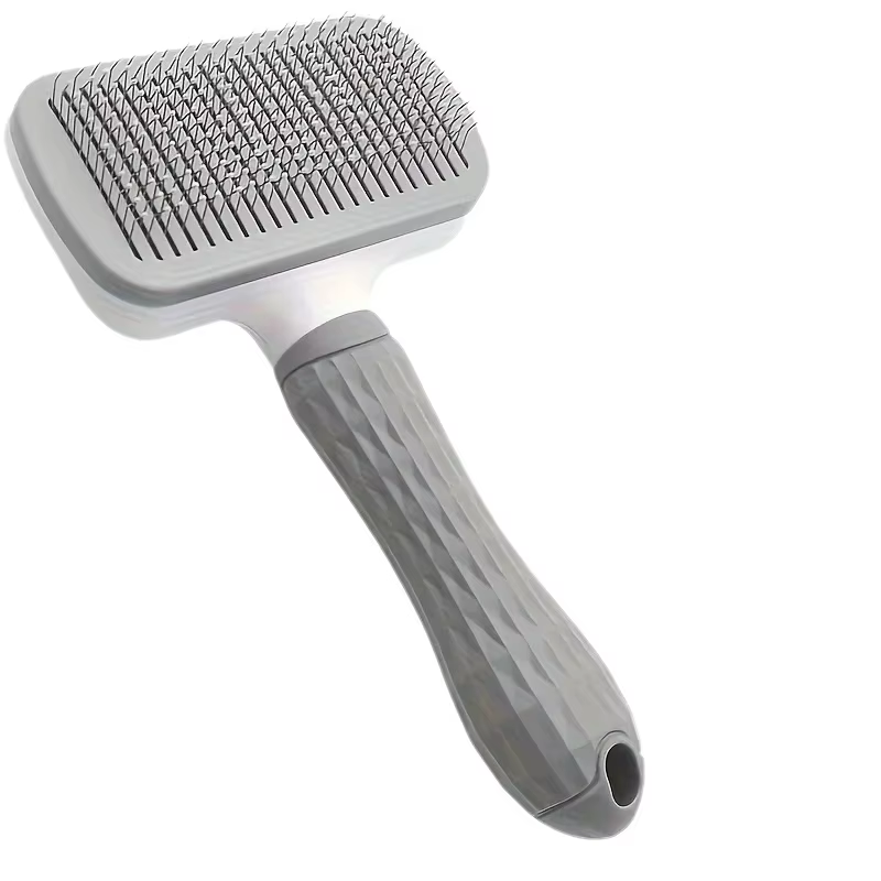 2本セット。ワンクリックで自動洗浄できるペット用マッサージブ - Hair Care Is Self Care のレビューと価格