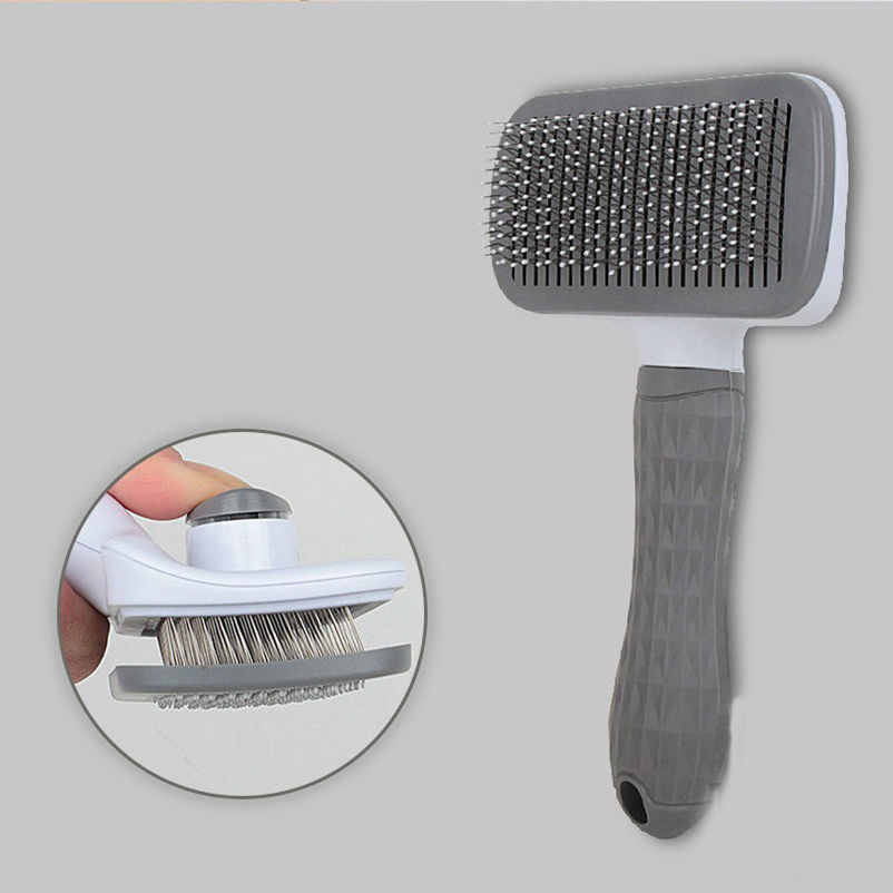 2本セット。ワンクリックで自動洗浄できるペット用マッサージブ - Hair Care Is Self Care のレビューと価格