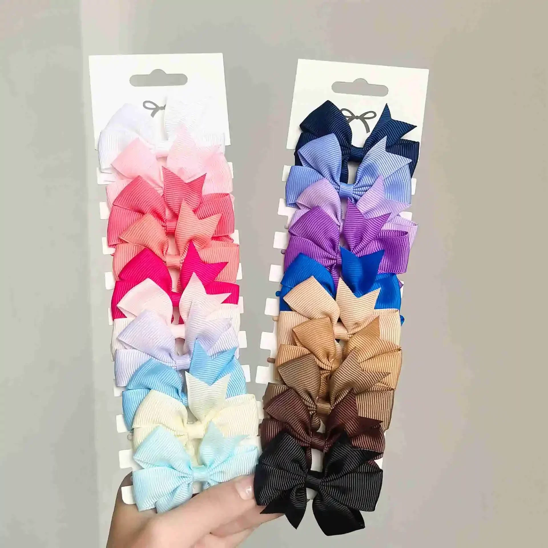 10 ピース/セットキャンディー色のかわいいゴムバンドヘッド - Hair Care Gift Set のレビューと価格