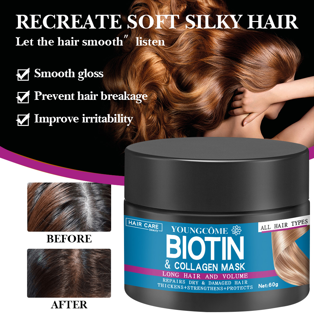 フォークとコラーゲンのケラチン治療、ヘアマスク、ヘアエアコン - Hair Care Vitamin のレビューと価格