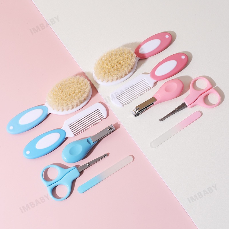 IMBABY 5 個新生児グルーミングケアキット、安全な丸い - Hair Care Kit のレビューと価格