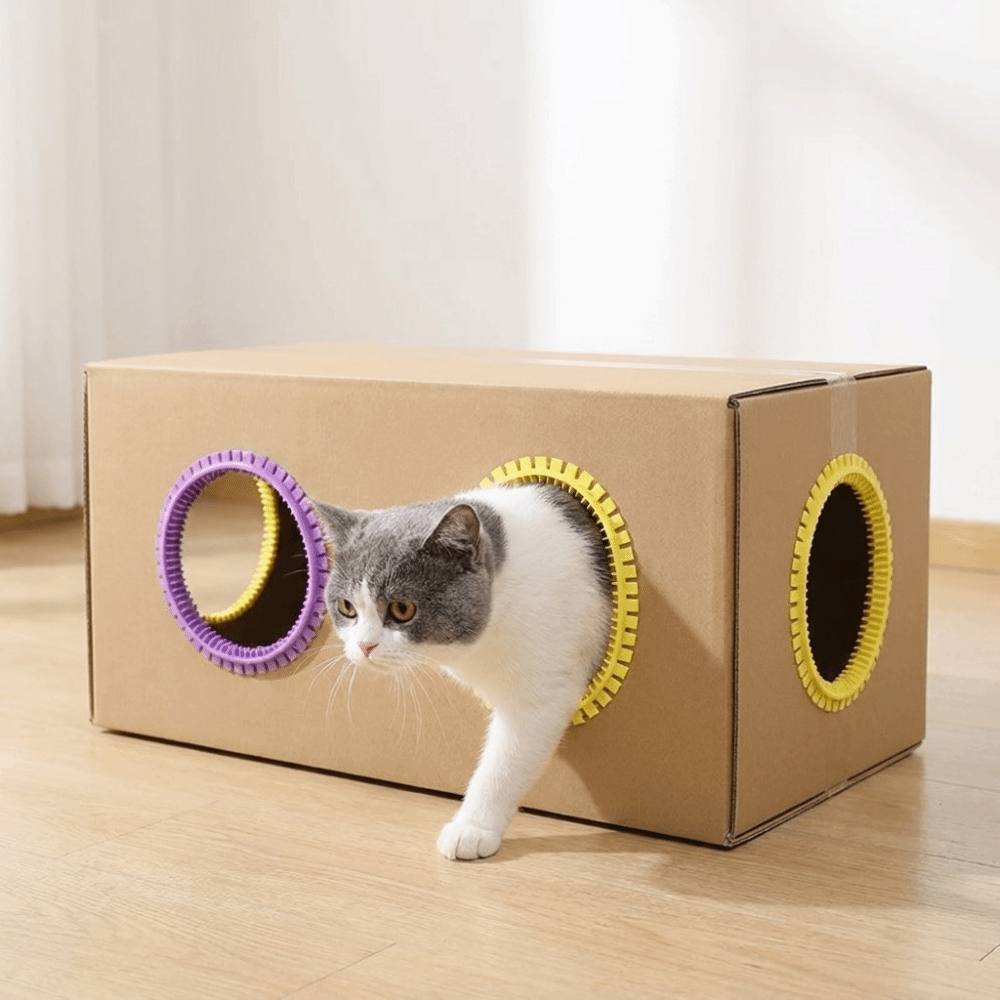 プラスチック製猫用トンネルブラシ、ソフト歯、プロ仕様の猫用セ - Hair Care Is Self Care のレビューと価格