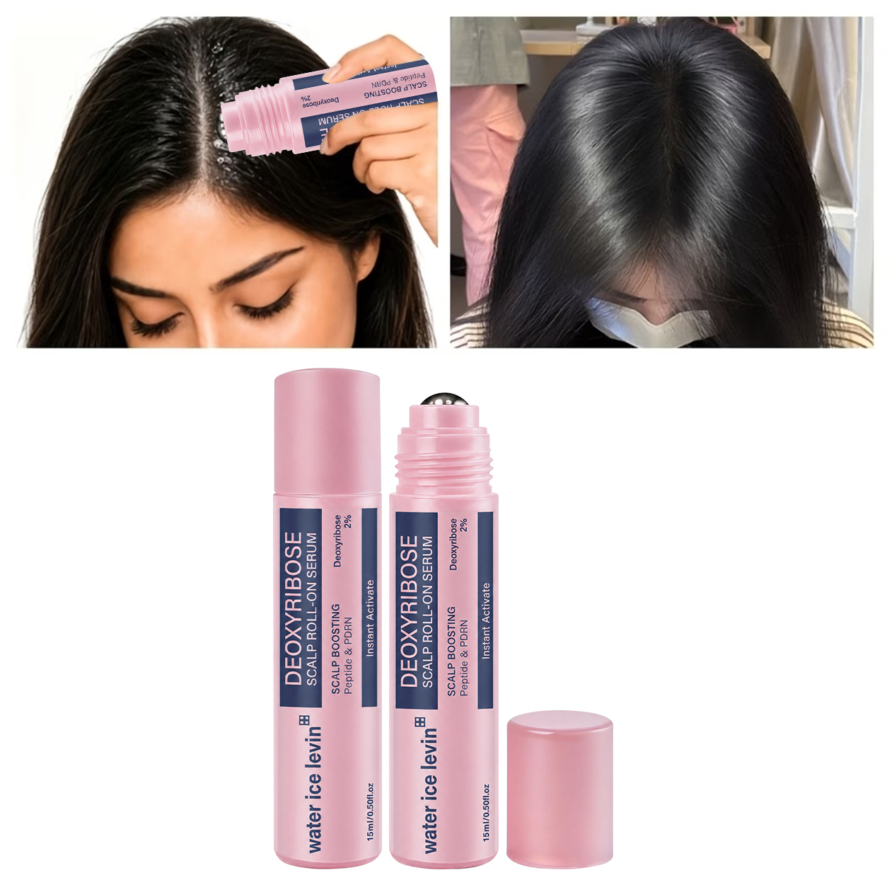 ウォーターアイスレヴィン デオキシリボース スカルプロールオ - Hair Care Serum のレビューと価格