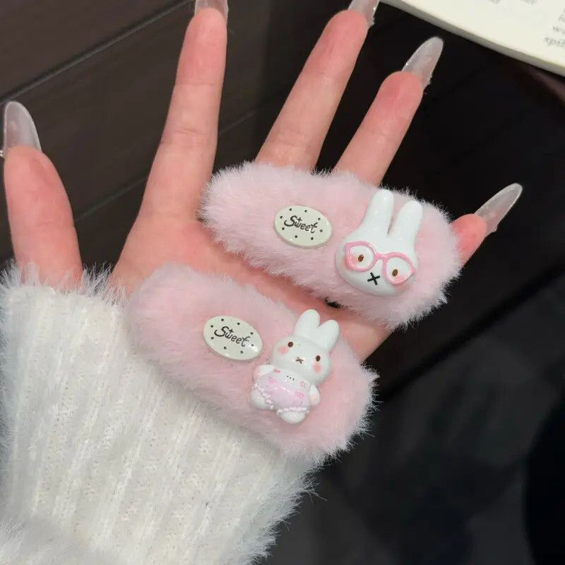 新しいミッフィーヘアクリップ、高彩度Q版ドールパッチ、クリエ - Hair Care Gift Set のレビューと価格
