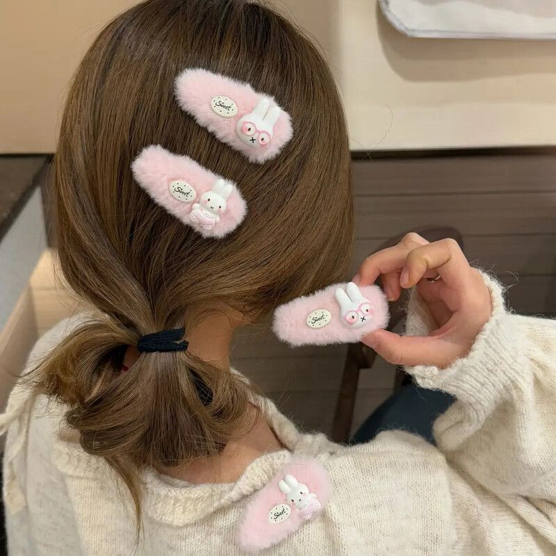 新しいミッフィーヘアクリップ、高彩度Q版ドールパッチ、クリエ - Hair Care Gift Set のレビューと価格